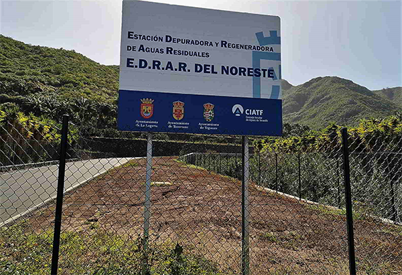 Las aguas residuales descienden un 49% en la isla tras el cese de la actividad económica